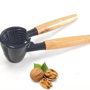 Nutcracker Pecan Walnut Plier Opener Tool with Wood Handle(1 Set)